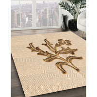 Patterned Peru Brown Rug, pat917org
