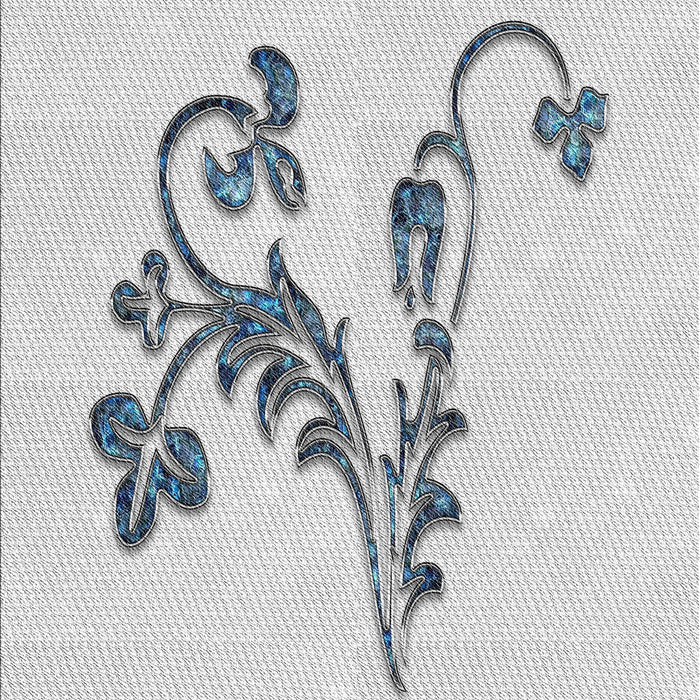 Patterned Off-White Novelty Rug, pat918