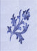 Patterned Lavender Blue Rug, pat919blu