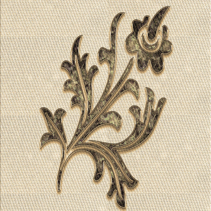 Patterned Peru Brown Rug, pat919brn