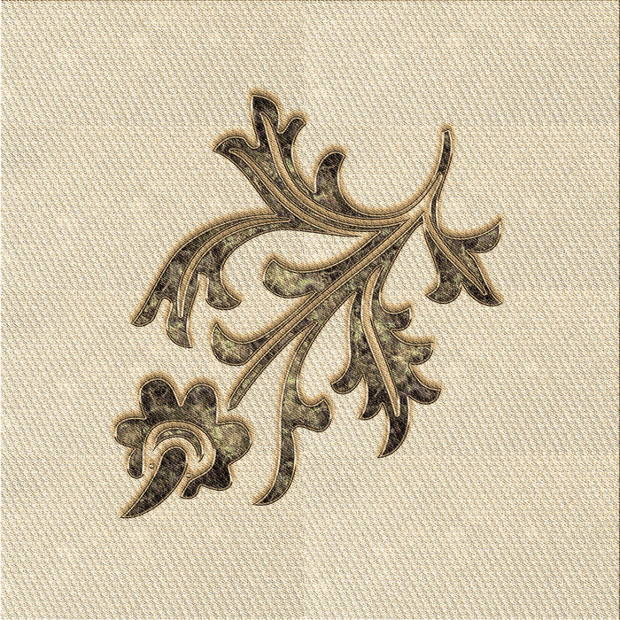 Round Machine Washable Transitional Peru Brown Rug, wshpat919brn