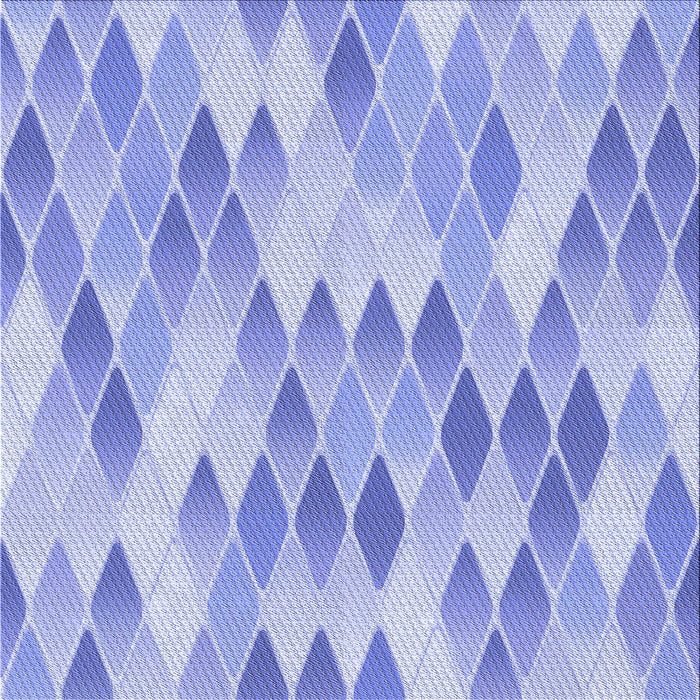 Round Patterned Light Slate Blue Rug, pat92blu