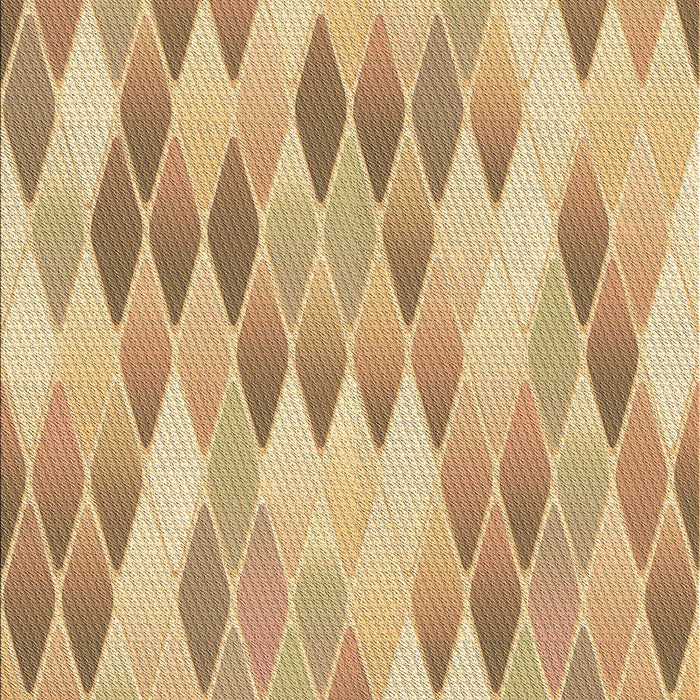 Patterned Yellow Rug, pat92brn