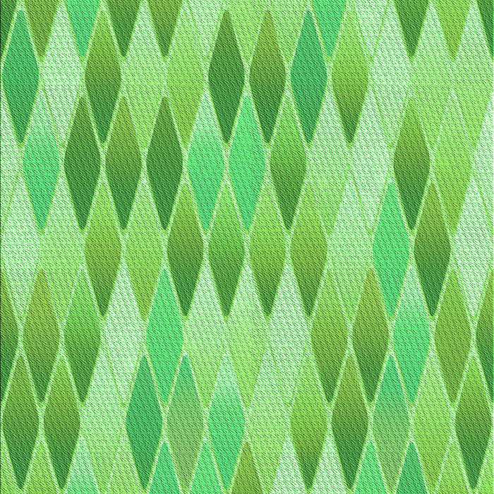 Patterned Emerald Green Rug, pat92grn