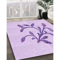 Patterned Purple Rug, pat920pur