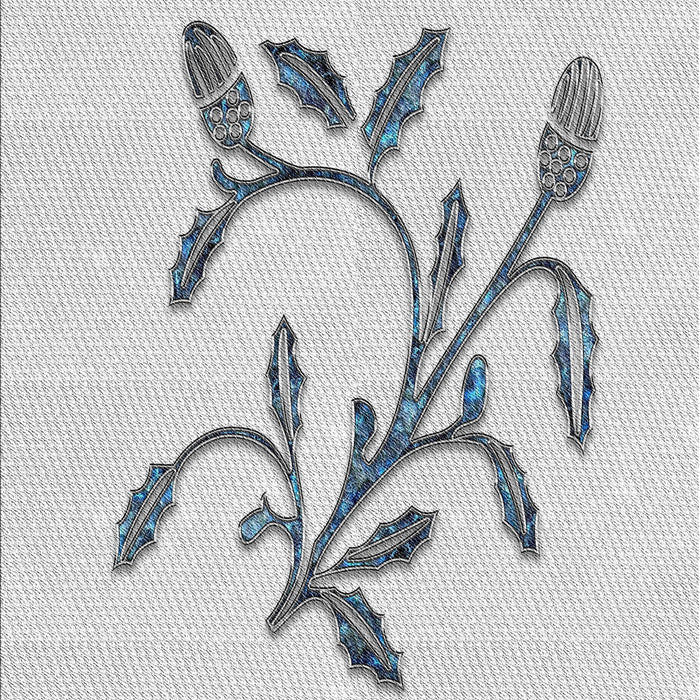 Patterned Off-White Novelty Rug, pat920