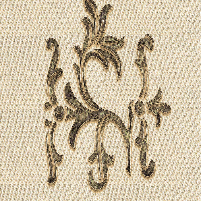 Patterned Peru Brown Rug, pat921brn