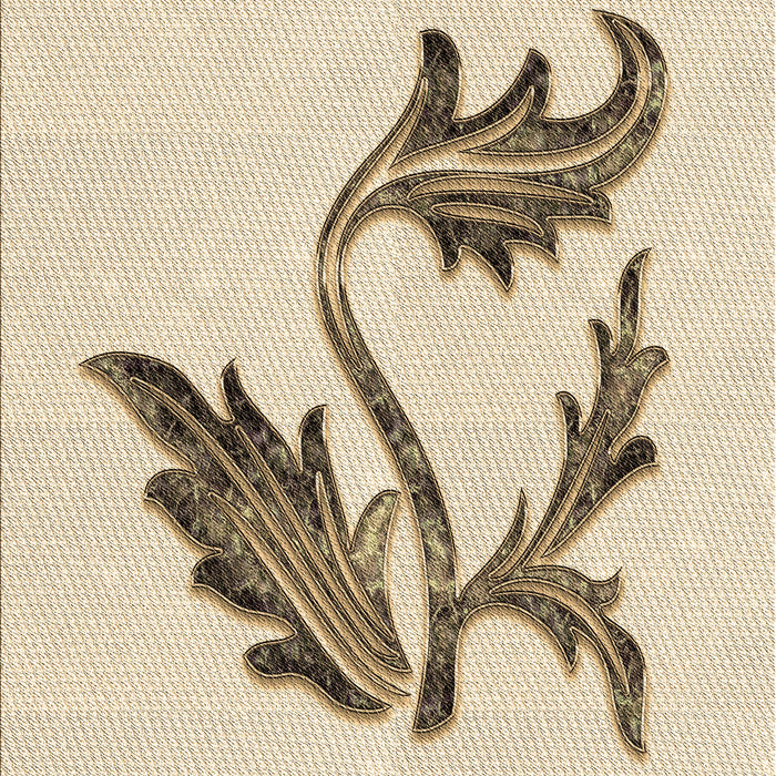 Patterned Wheat Beige Rug, pat925brn