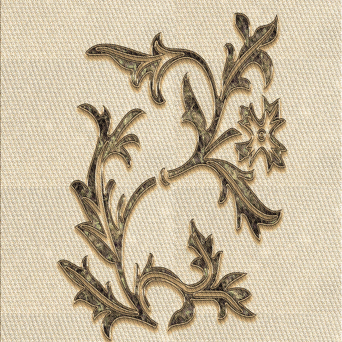 Patterned Peru Brown Rug, pat926brn