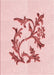 Patterned Light Rose Pink Rug, pat926rd