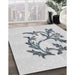 Machine Washable Transitional White Smoke Rug in a Family Room, wshpat926
