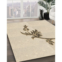 Patterned Moccasin Beige Rug, pat927brn