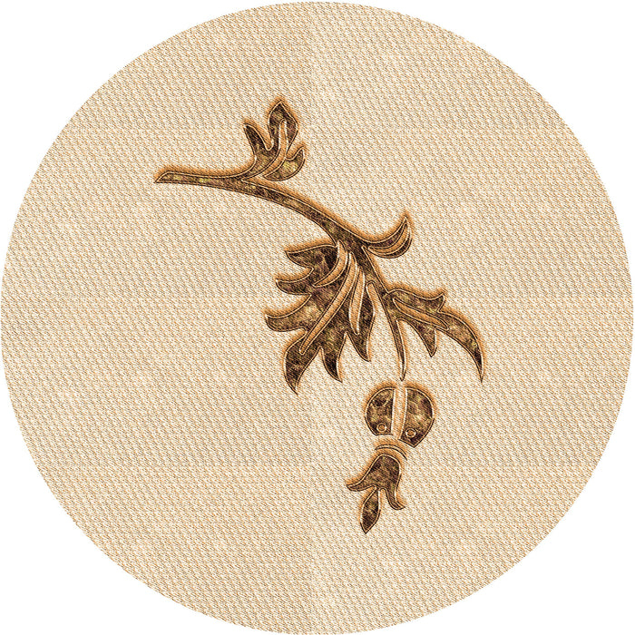 Square Machine Washable Transitional Moccasin Beige Rug in a Living Room, wshpat927org
