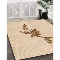 Patterned Moccasin Beige Rug, pat927org