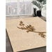 Patterned Moccasin Beige Rug in Family Room, pat927org