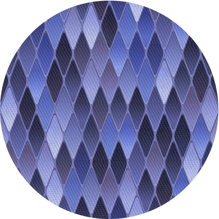 Square Machine Washable Transitional Light Slate Blue Rug in a Living Room, wshpat93blu