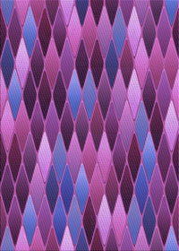 Machine Washable Transitional Dark Magenta Purple Rug, wshpat93pur