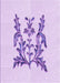 Patterned Purple Rug, pat930pur