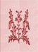 Patterned Light Rose Pink Rug, pat930rd