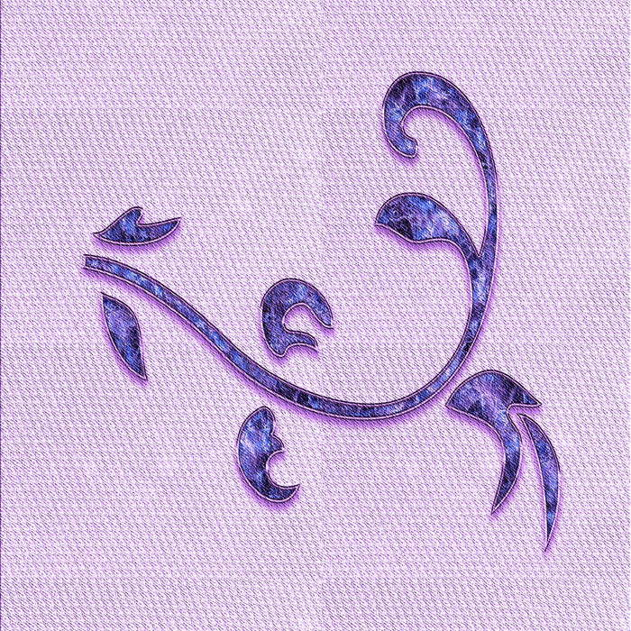 Patterned Bright Lilac Purple Rug, pat931pur