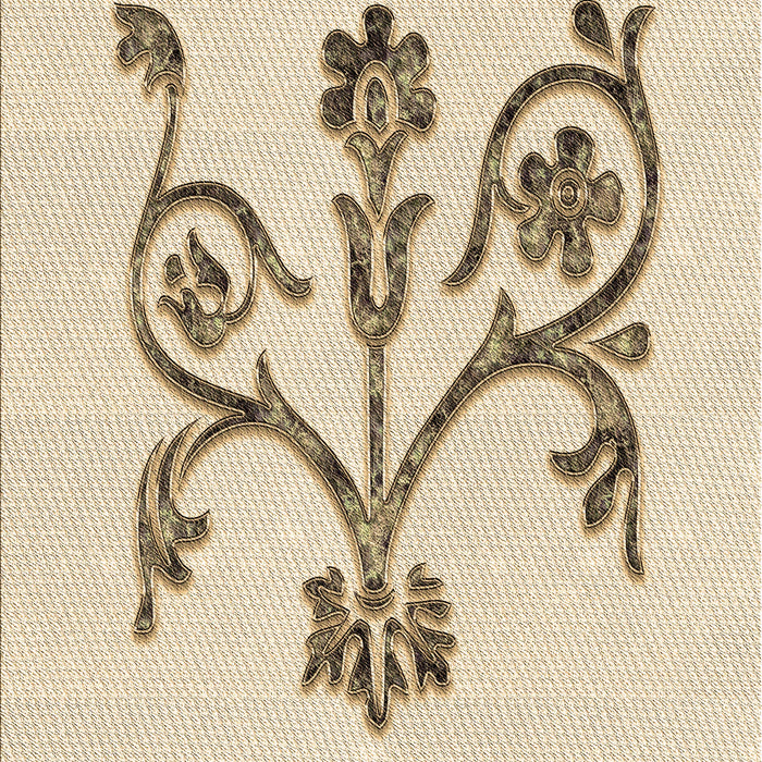 Patterned Peru Brown Rug, pat932brn
