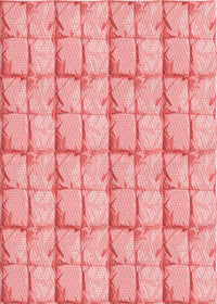 Machine Washable Transitional Pastel Pink Rug, wshpat933rd