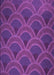 Patterned Dark Magenta Purple Rug, pat934pur