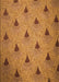 Patterned Mahogany Brown Rug, pat935org