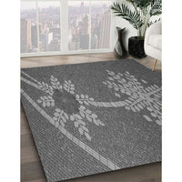 Patterned Gray Rug, pat936gry
