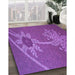 Machine Washable Transitional Crimson Purple Rug in a Family Room, wshpat936pur