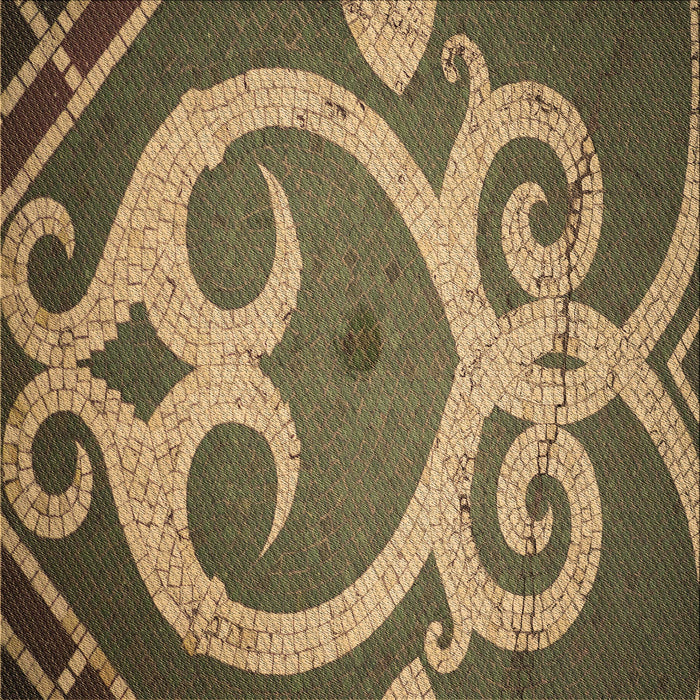 Round Machine Washable Transitional Metallic Gold Rug, wshpat937brn