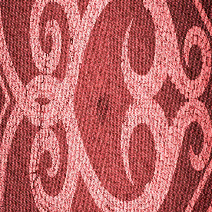 Patterned Red Rug, pat937rd