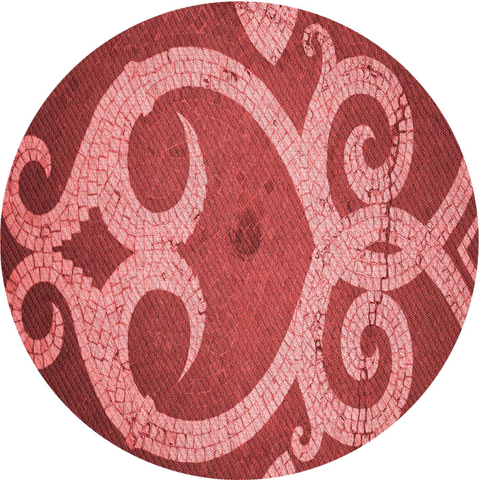 Square Patterned Red Rug, pat937rd