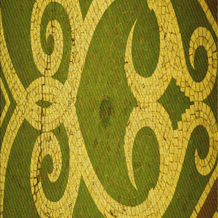 Patterned Dark Bronze Brown Rug, pat937yw