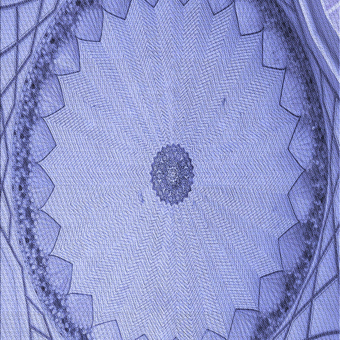 Patterned Jeans Blue Rug, pat938blu