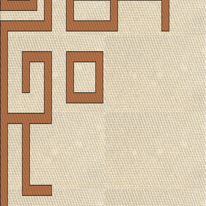 Patterned Peru Brown Rug, pat939brn