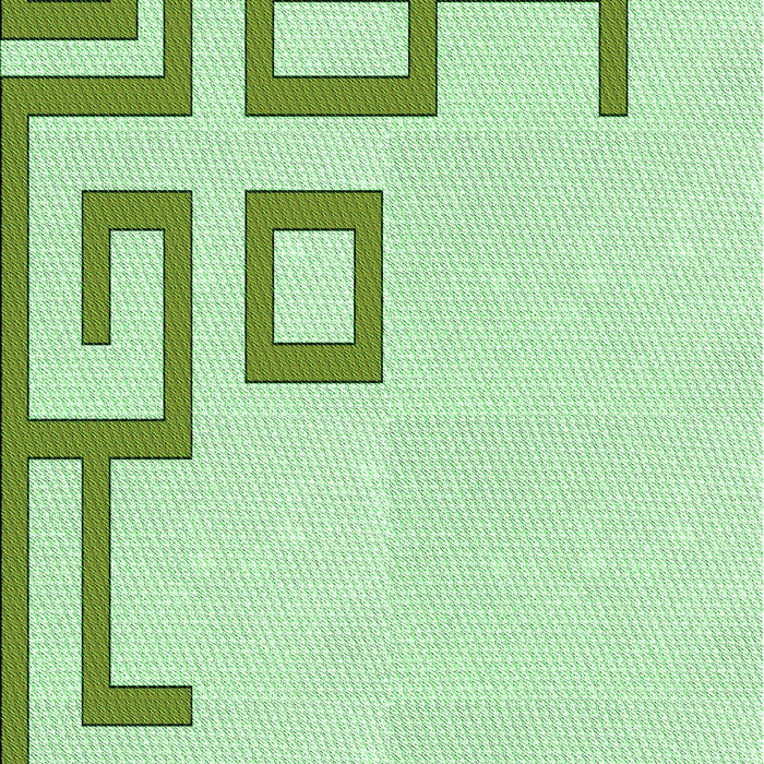 Patterned Green Rug, pat939grn