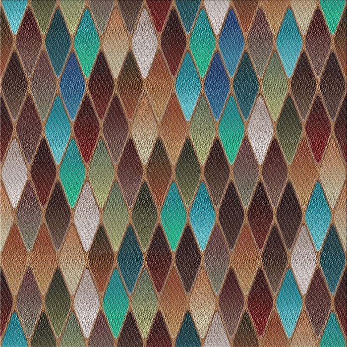 Sideview of Machine Washable Transitional Bakers Brown Rug, wshpat93