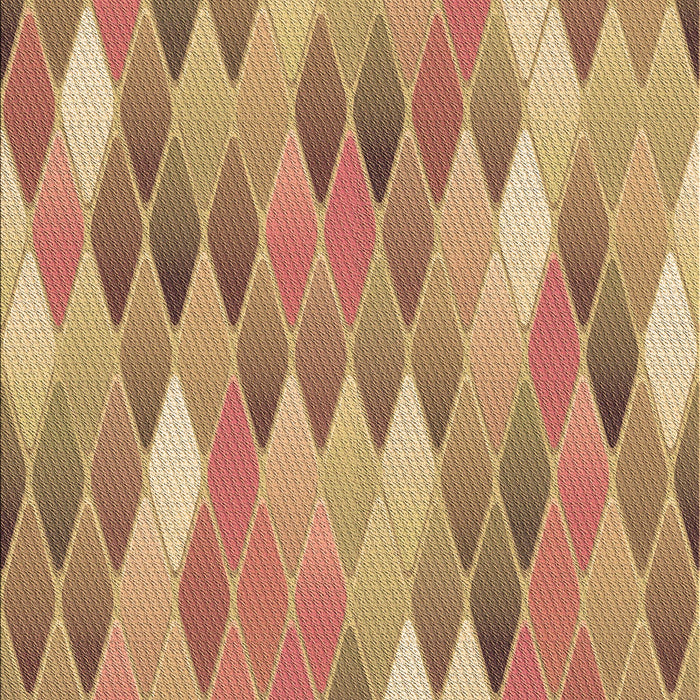 Patterned Yellow Orange Rug, pat94brn