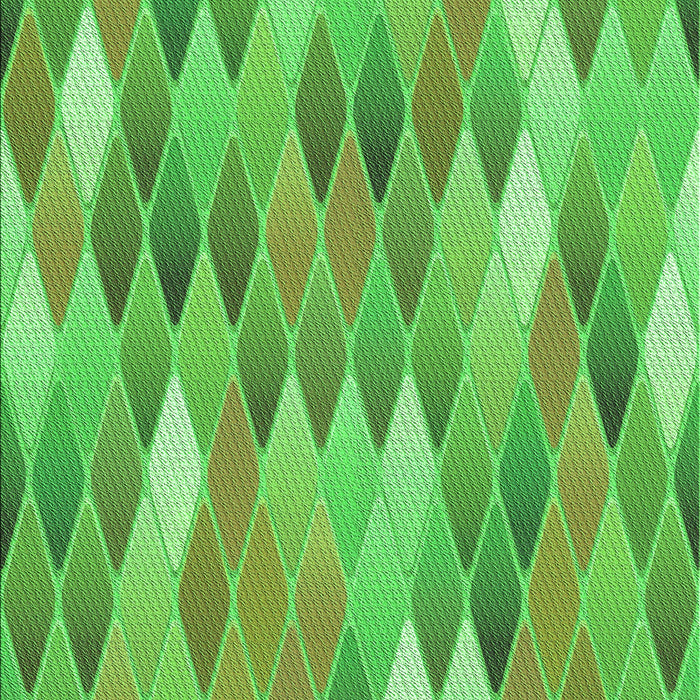 Patterned Dark Lime Green Rug, pat94grn
