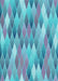 Patterned Glacial Blue Ice Blue Rug, pat94lblu