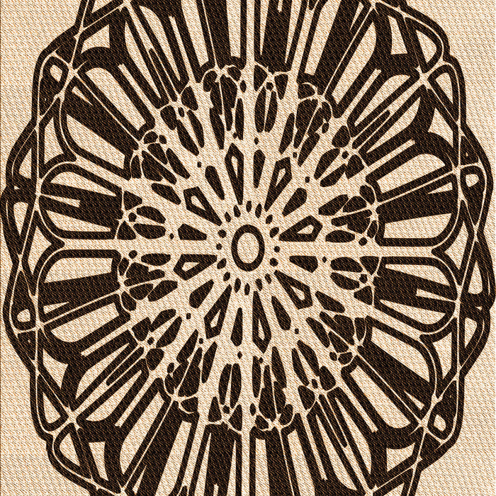 Patterned Red Rug, pat940org