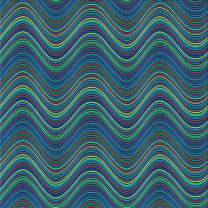 Round Machine Washable Transitional Light Sea Green Rug, wshpat941lblu