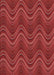 Machine Washable Transitional Red Rug, wshpat941rd