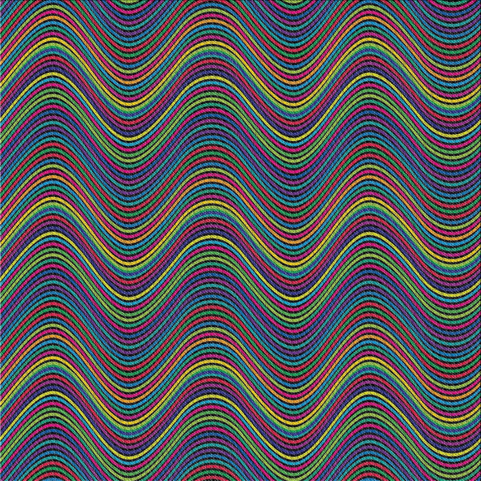 Square Patterned Plum Purple Novelty Rug, pat941