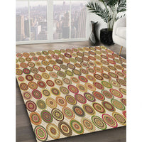 Patterned Red Rug, pat943brn