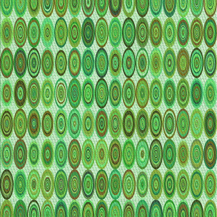 Patterned Dark Lime Green Rug, pat943grn