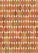 Patterned Yellow Orange Rug, pat943org