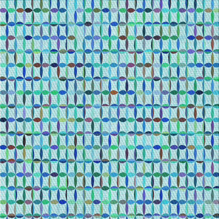 Round Machine Washable Transitional Blue Ivy Blue Rug, wshpat944lblu