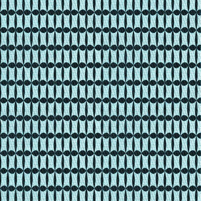 Patterned Deep Teal Green Rug, pat945lblu